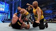 The Revival being Shinsuke Nakamura's henchmen on SmackDown